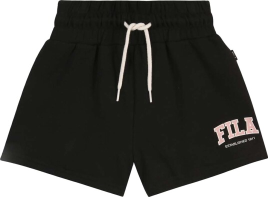 FILA Rifredi Wide Graphic Sweat Shorts Black 170 176