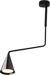 TOOY Gordon 561.11A Taklampe Matt Sort