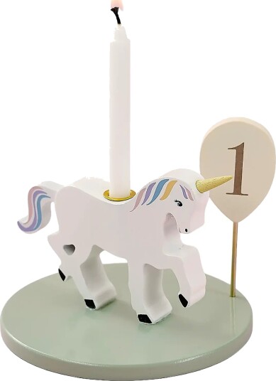 JaBaDaBaDo Candlestick Unicorn White ONE SIZE