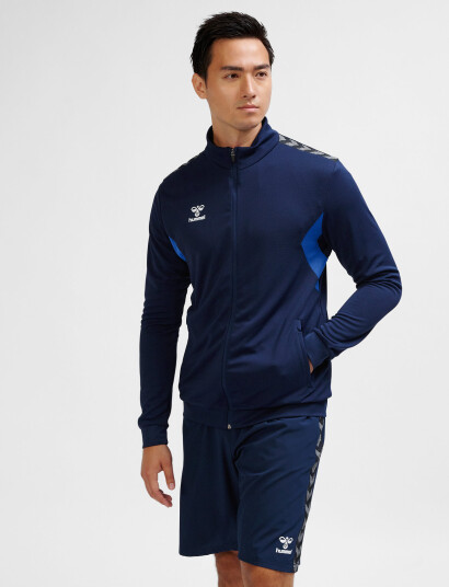 Hummel Hmlauthentic Pl Zip Jacket - Navy - L Hummel Hmlauthentic Pl Zip Jacket - Navy - L