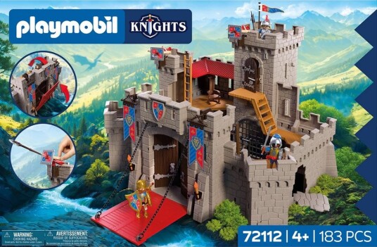 PLAYMOBIL Stort Løveridder-Slot Multi/patterned ONE SIZE