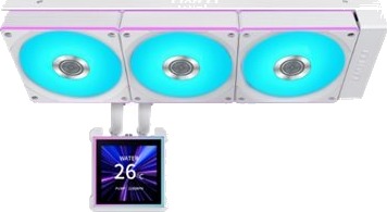 Lian Li HydroShift II LCD S 360 CL hvit GHS2LCDS36CW