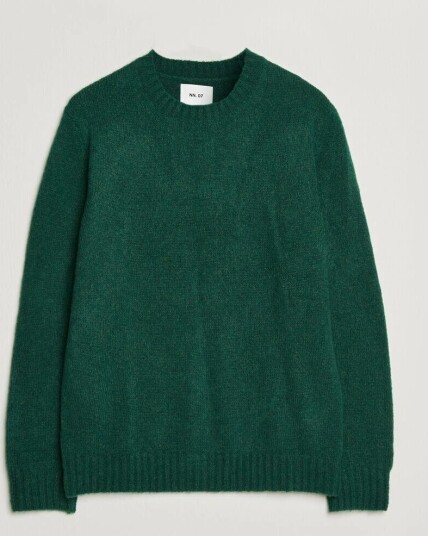 NN07 Lee Wool Knitted Sweater Eden Green
