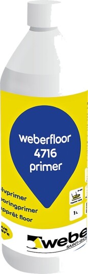 Weber primer maxit floor 4716 1 liter hurtigtorkende Weber primer maxit floor 4716 1 liter hurtigtorkende