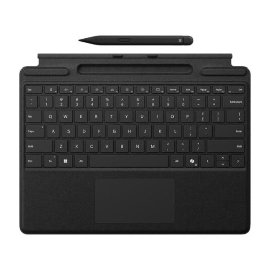 Microsoft Surface Pro Tastatur med Slim Pen - Premium svart Microsoft Surface Pro Tastatur med Slim Pen - Premium svart