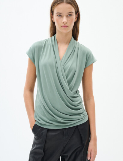 InWear Veloraiw Top - Green - XS InWear Veloraiw Top - Green - XS