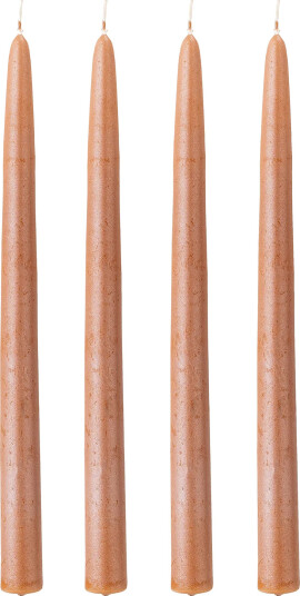 Bloomingville Shimmer lys 4 pakning Brun Bloomingville Shimmer lys 4 pakning Brun