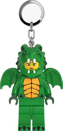 Euromic Lego® Minifigures™Keychain Light Green Dragon Girl