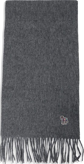 PS Paul Smith Men Scarf Zebra - SLATE - One Size