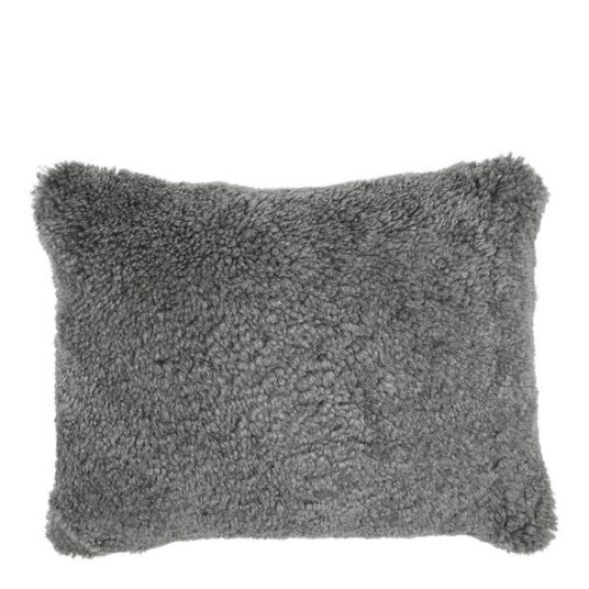 Natures Collection Pute new zealand saueskinn kort ull 35x45 cm Grey