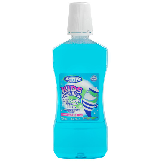 Munnvann for barn Active Oral Care Kids Quick Fluor