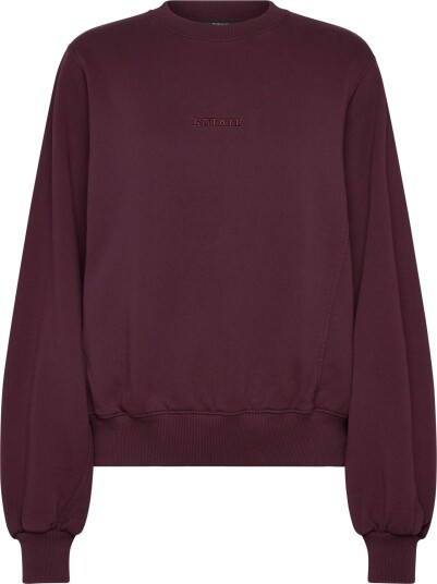 ROTATE Classic Sweatshirt Burgundy XL ROTATE Classic Sweatshirt Burgundy XL