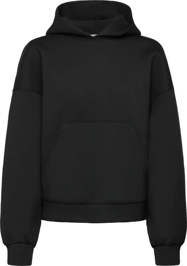 Weekday Oversized Scuba Hoodie Black XXS