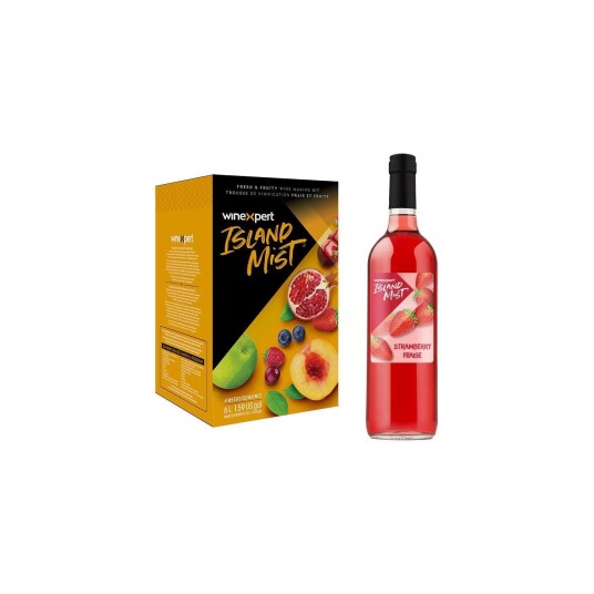 Strawberry Island Mist vinsett for 23 liter fruktvin