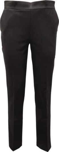 Twinset Dame Bukser Svart S,