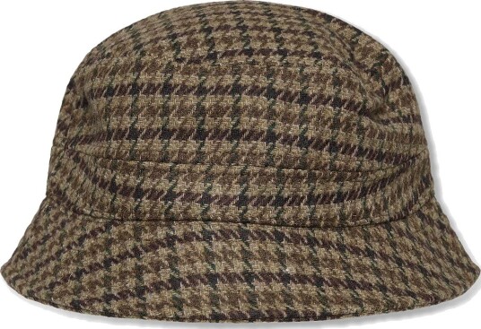 Morris Digby Check Bucket Hat BROWN One Size
