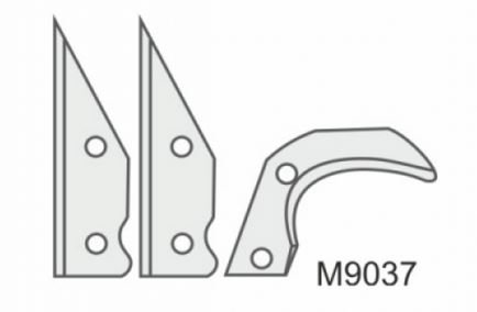 Dedra Blades For The Safety Knife M9027 3 Pcs. - M9037