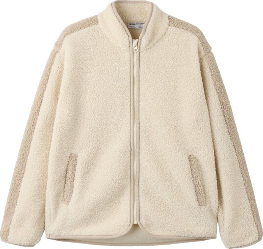 Name It Nkfomajal Nreg Teddy Jacket BIRCH 116 Name It Nkfomajal Nreg Teddy Jacket BIRCH 116