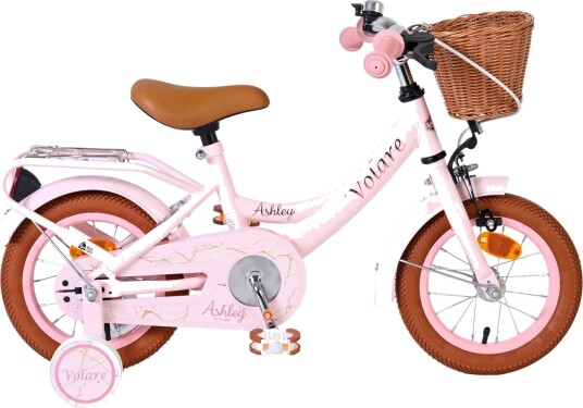 Volare Ashley Barnesykkel 12" Pastellrosa Volare Ashley Barnesykkel 12" Pastellrosa