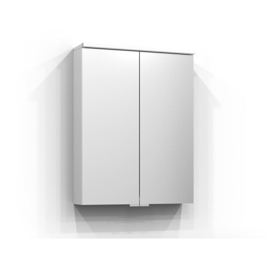 Svedbergs Sarek speilskap med LED, 55x72 cm, hvit