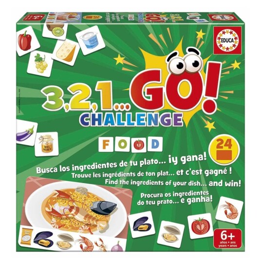 Educa 3,2,1 Challenge Spill Matretter