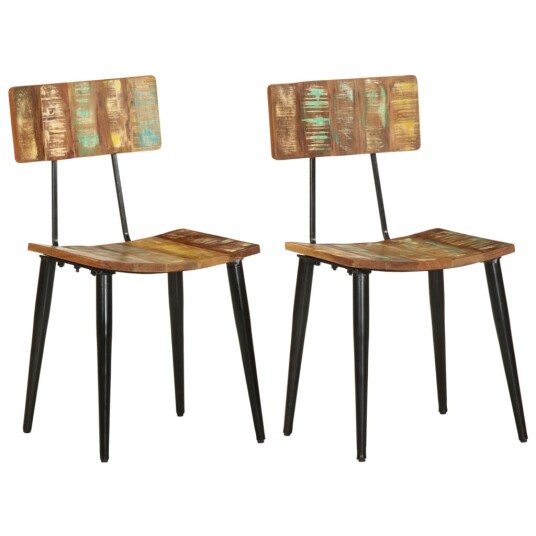  Spisestoler 2 stk gjenvunnet heltre 8719883997506