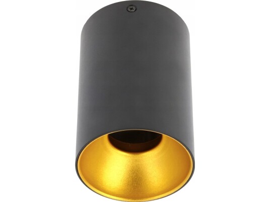 Ceiling Lamp Gtv Ceiling Light Tensa, Aluminum, 96X140, Ip20, Gu10, Round, Black