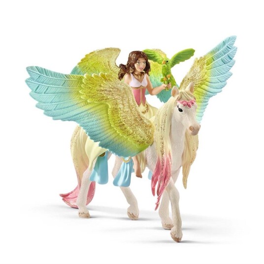 Schleich Bayala Fairy Surah med Glitrende Pegasus 70566