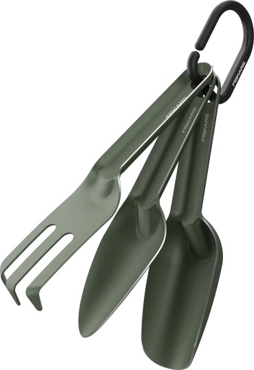 Fiskars Metall Verktøysett For Planting Av Planter Plant Care 3 Deler