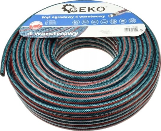 Geko Hageslange 4 Lags 1/2" 30 M Geko New 154 Geko Hageslange 4 Lags 1/2" 30 M Geko New 154