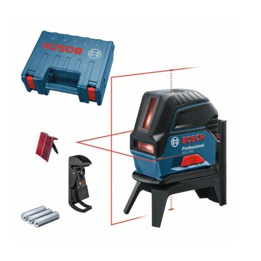 Bosch Krysslinjelaser GCL 2 50 Koffert RM1 BM3 Bosch Krysslinjelaser GCL 2 50 Koffert RM1 BM3