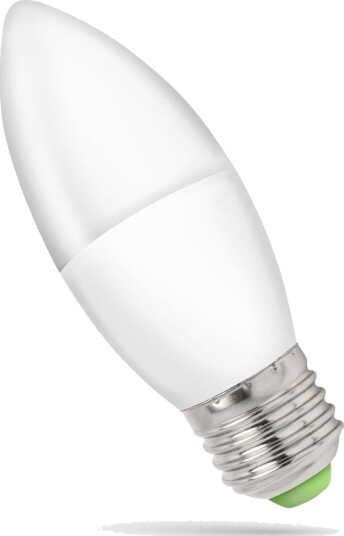 Spectrum 6W LED kertelyspære C37 160 grader 230V E27 Dimbar : Ikke dimbar Kulør : Nøytral Spectrum 6W LED kertelyspære C37 160 grader 230V E27 Dimbar : Ikke dimbar Kulør : Nøytral