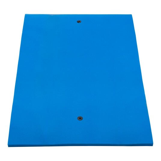 Flytematte 90x200 cm blå