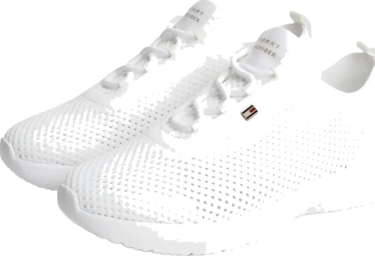 Tommy Hilfiger Th Knit Runner White 37 Tommy Hilfiger Th Knit Runner White 37