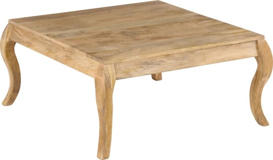 vidaXL Salongbord 80x80x40 cm heltre mango