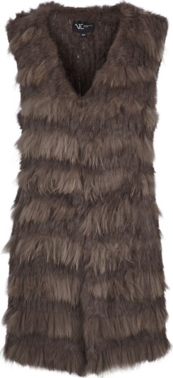 Natures Collection Vigga vest Gråbrun M/L