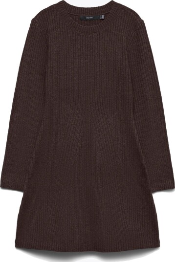 Vero Moda Josanna Long Sleeve Short Dress Brun XS Vero Moda Josanna Long Sleeve Short Dress Brun XS