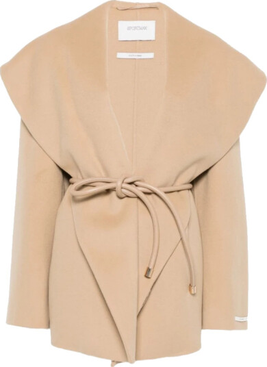 Sportmax Dame Frakker Brun S,