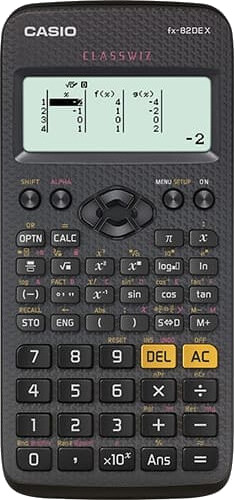 Casio FX-82DE X Lomme Vitenskaplig 12 sifre Batteri Sort Casio FX-82DE X Lomme Vitenskaplig 12 sifre Batteri Sort