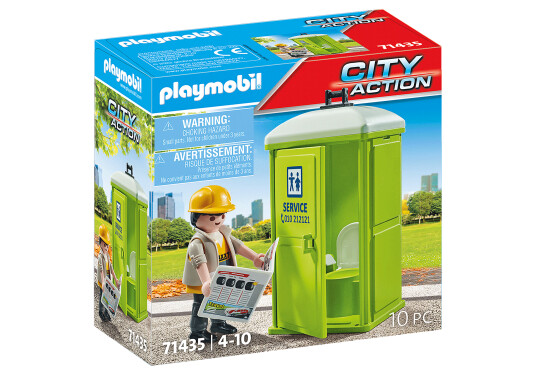 Playmobil City Action Mobile Toilet 71435