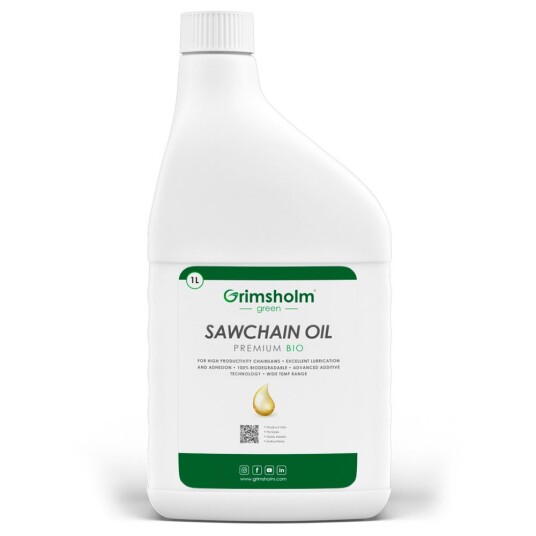 Grimsholm Kjedesag Olje Premium Bio 1 liter Grimsholm Kjedesag Olje Premium Bio 1 liter