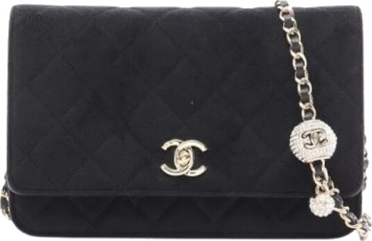 Chanel Vintage Dame Svart