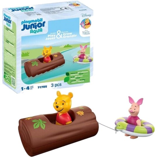 Playmobil Winnie's og Piglets Vannlekesett for Små Barn - 1,5 År - Flerfarget