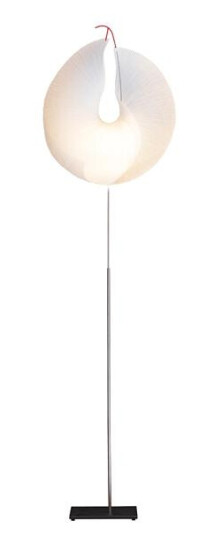 Ingo Maurer Yoruba Rose Gulvlampe Hvit