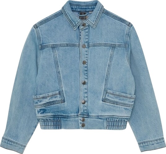 Indisk Blue Jeans Denimjakke Light Denim Blue Indian Blue Jeans 16 år 176 Denimjakker Blå
