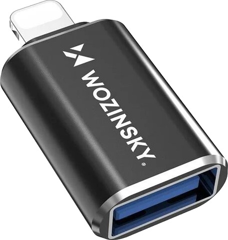 Wozinsky WALA-01 USB-A to Lightning Adapter Black Wozinsky WALA-01 USB-A to Lightning Adapter Black