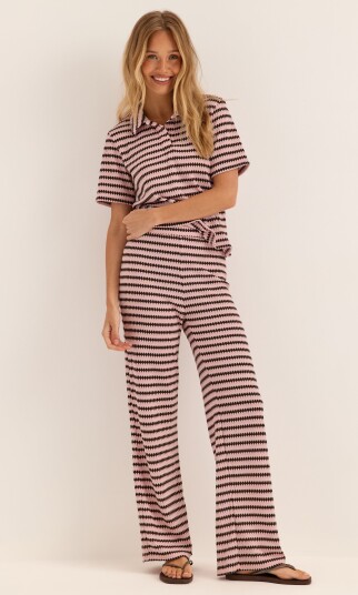 Pcjeya Hw Wide Knit Pant