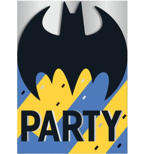 Invitasjoner Batman Pk/8 