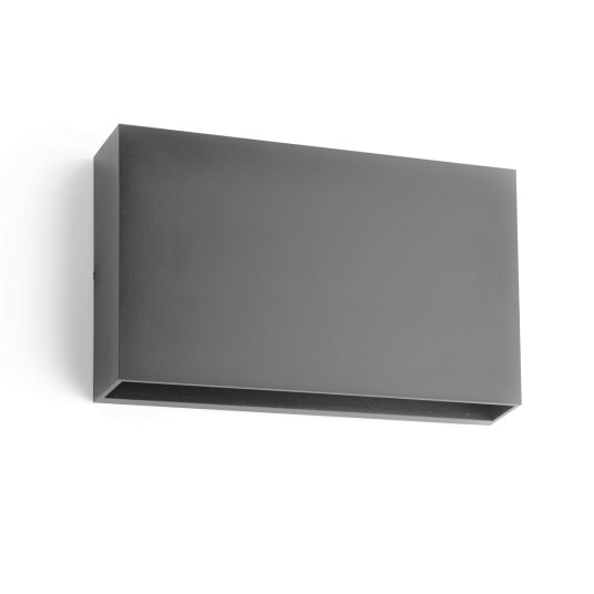 NorDesign Rapido K1 vegglampe utendørs ned IP65 7W LED 3000K Dimbar - Grafitt grå NorDesign Rapido K1 vegglampe utendørs ned IP65 7W LED 3000K Dimbar - Grafitt grå