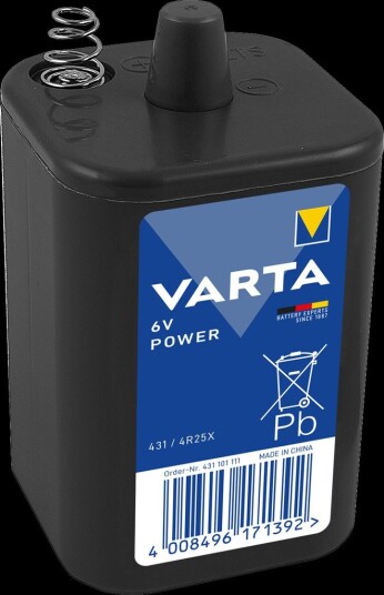 VARTA Professional L 431 Sink-klorid 4R25X Lyktbatteri 431101111 VARTA Professional L 431 Sink-klorid 4R25X Lyktbatteri 431101111
